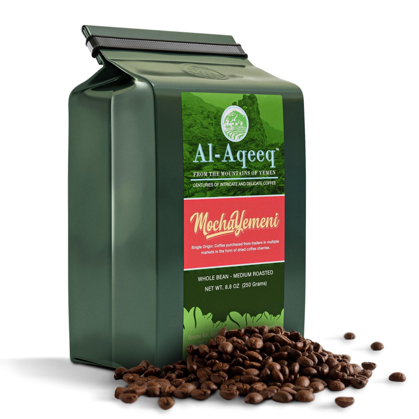 Authentic Mocha-Yemeni: Whole Bean Yemen Coffee