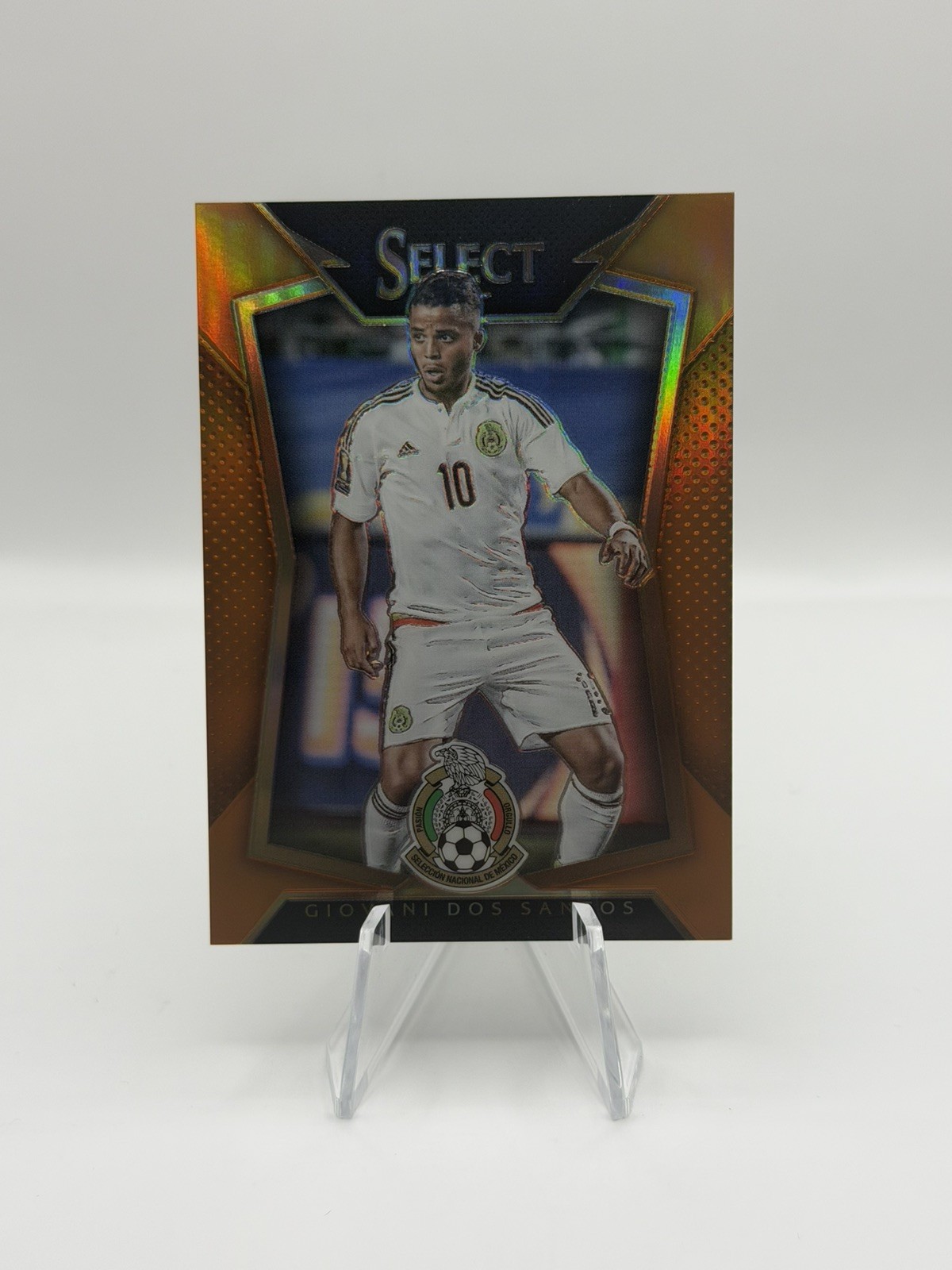 Panini 2015-16 Select Giovani Dos Santos Orange Parallel Prizm /149 Mexico