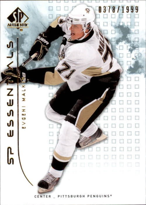 2009-10 SP Authentic #112 Evgeni Malkin ESS /1999 - HKY