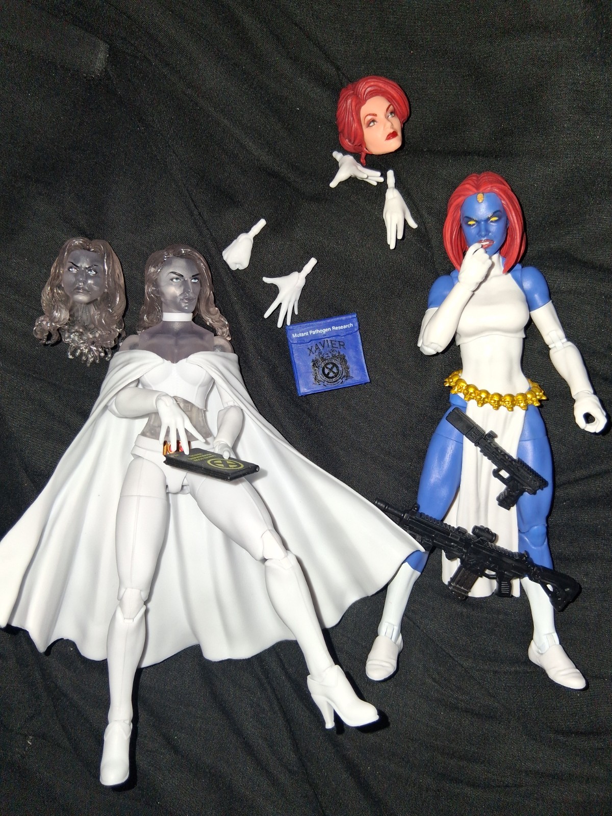 Marvel Legends X-Men Lot Of 2 Mystique Emma Frost Loose Marvel Legends X-Men Lot Of 2 Mystique Emma Frost Loose