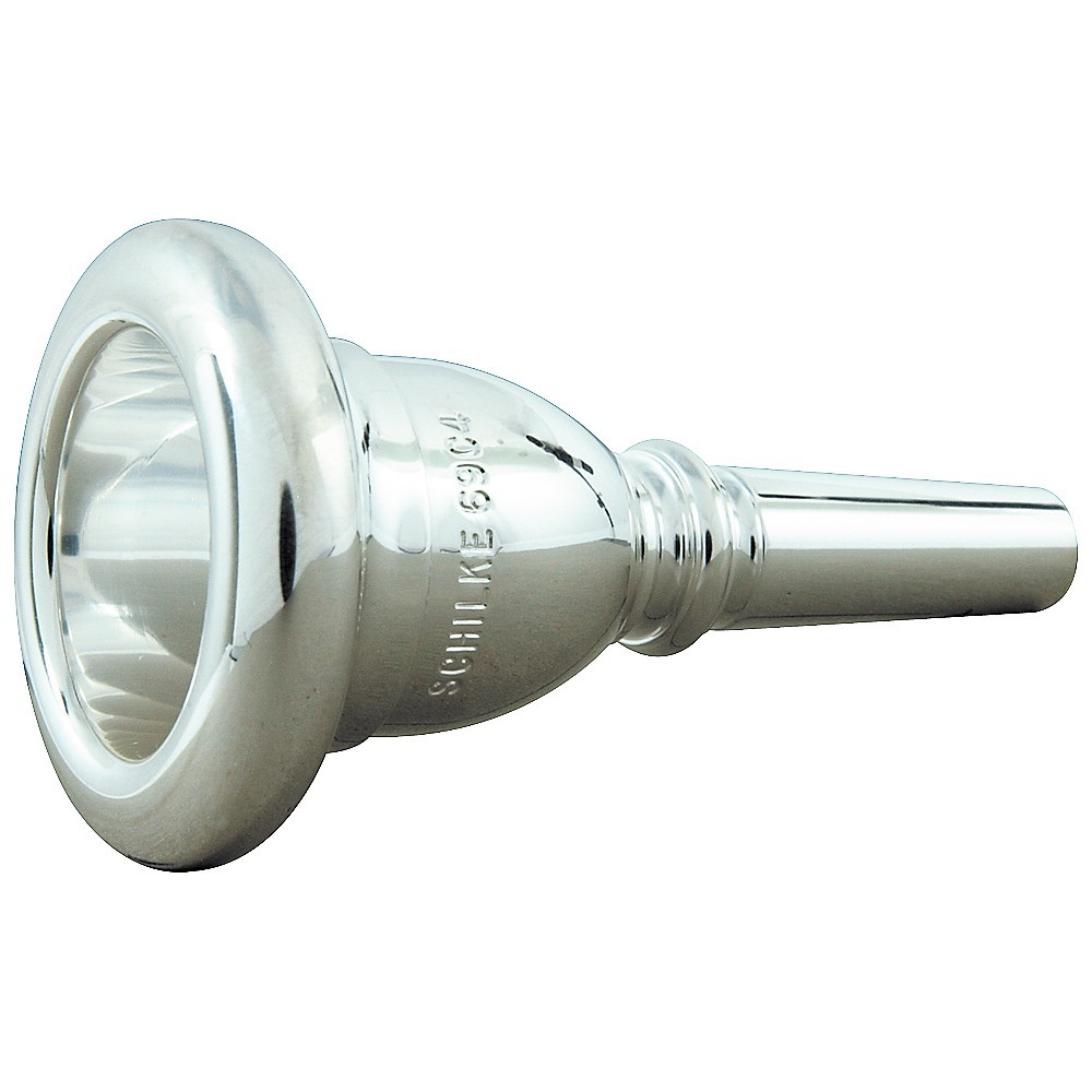 Schilke Standard Series Tuba Mouthpiece in Silver 69C4 Silver