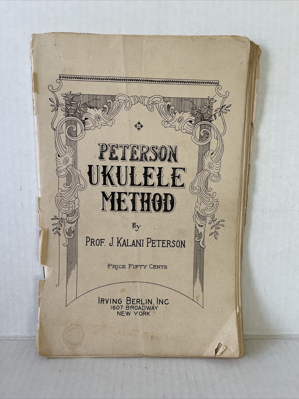 1924 Original Printing Peterson Ukulele Method w/ Songbook 1924 Original Printing Peterson Ukulele Method w/ Songbook