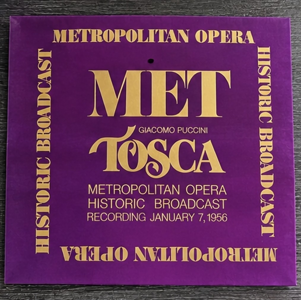 Giacomo Puccini MET TOSCA 1956 Historic Broadcast Vinyl LP Box Set SEALED NEW Giacomo Puccini MET TOSCA 1956 Historic Broadcast Vinyl LP Box Set SEALED NEW