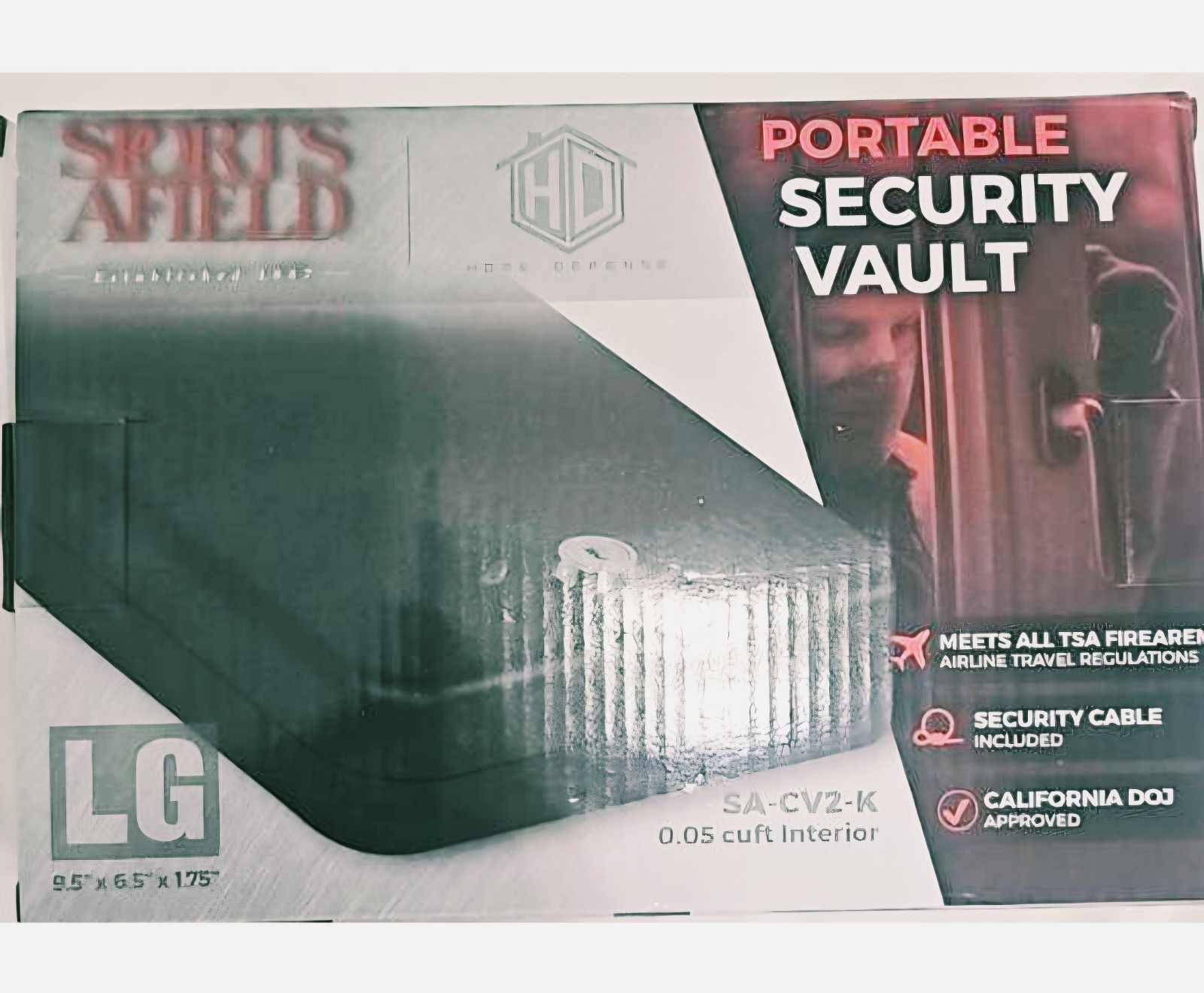 Sports Afield Home Defense Portable Security Vault Gun Safe - Brand New in Box