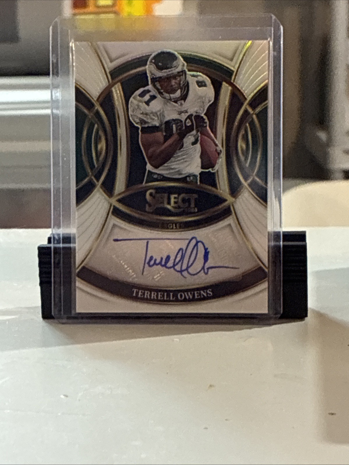 2025 Panini Select - Signatures Terrell Owens White 16/35