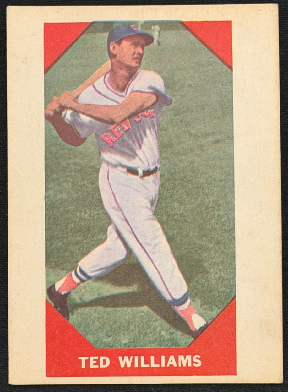 1960 Fleer Baseball Greats - Ted Williams #72 1960 Fleer Baseball Greats - Ted Williams #72