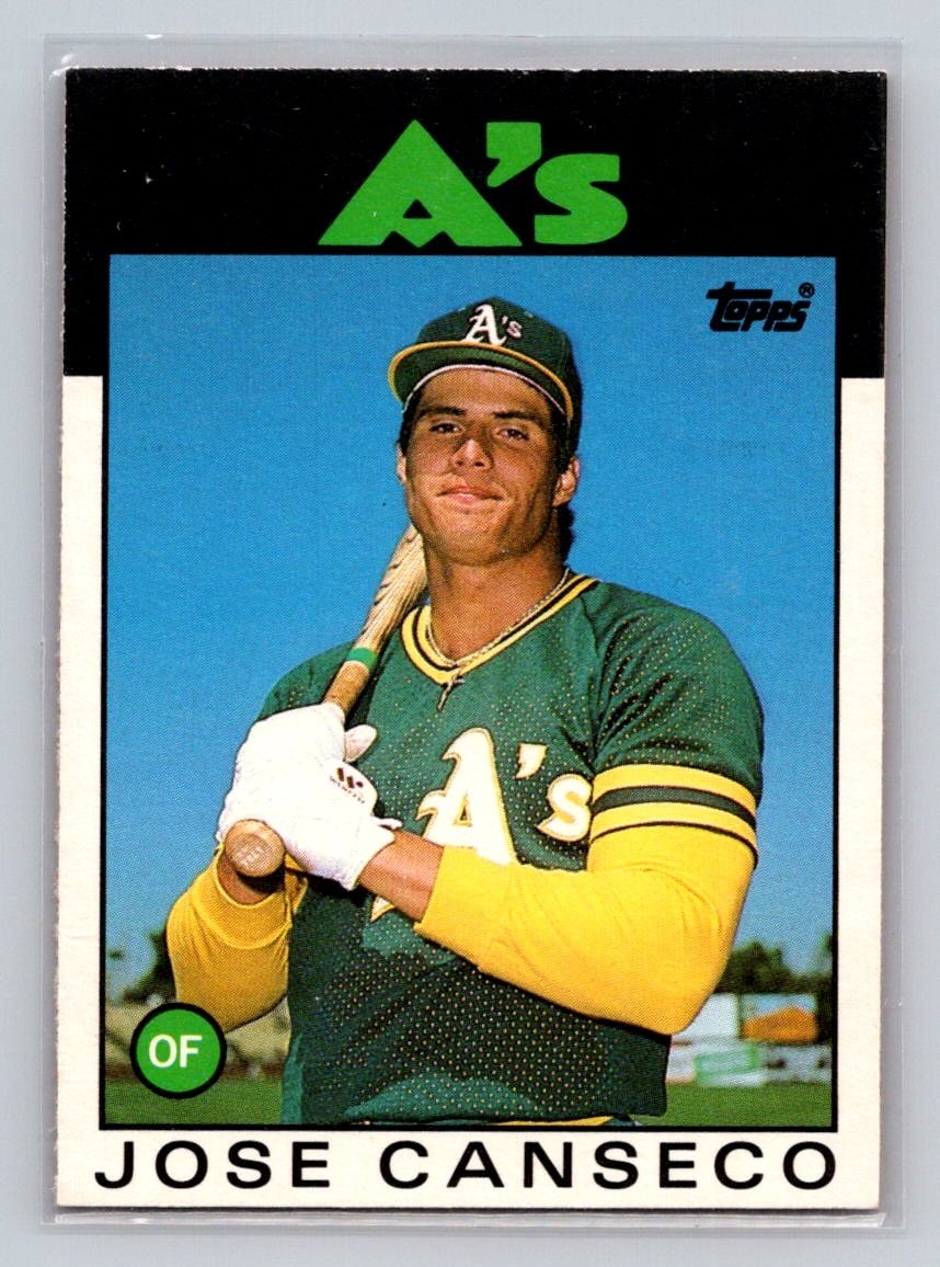1986 Topps Traded - Jose Canseco #20T RC (I)