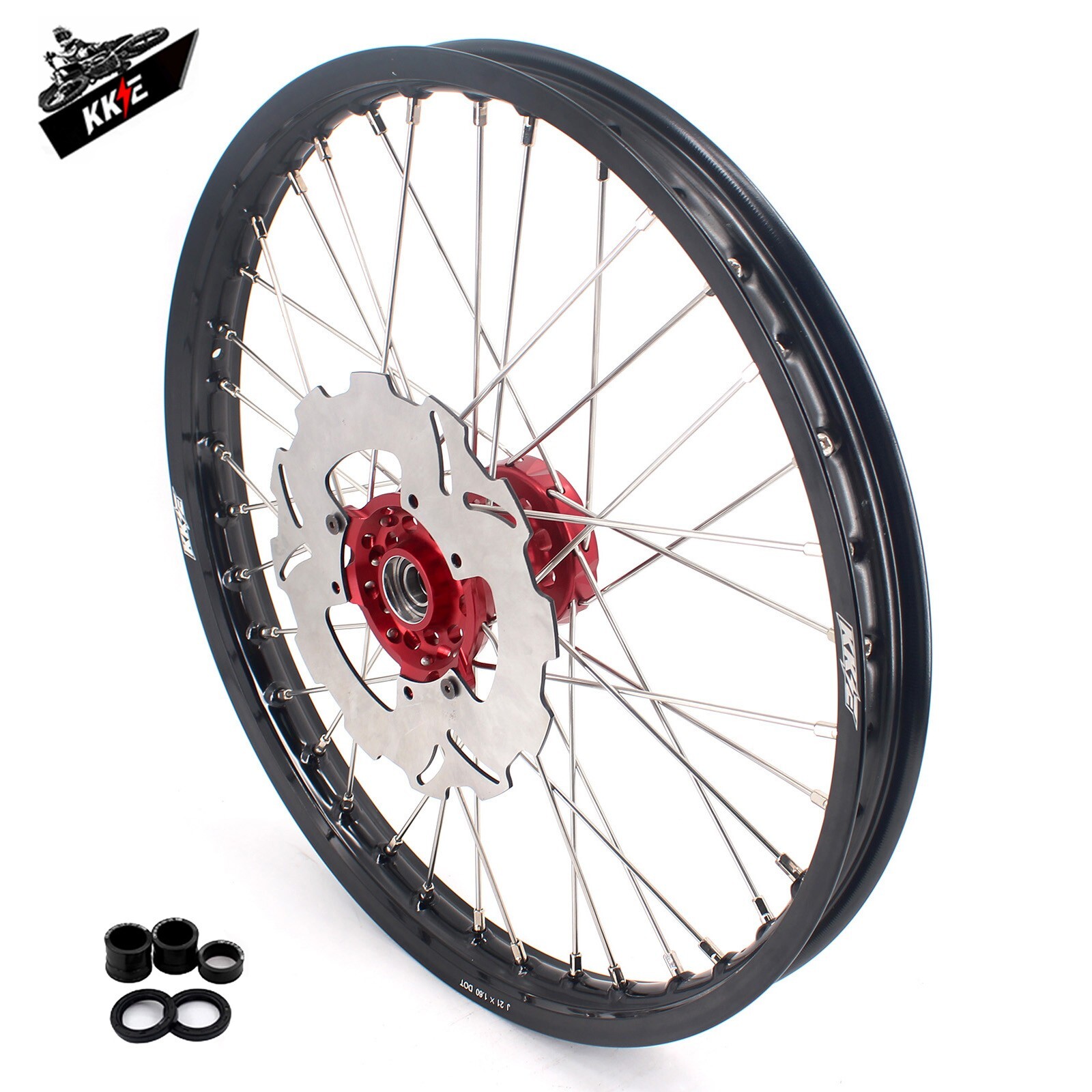 KKE 1.6x21 Front Wheel Rim Fit Honda CRF250R CRF450R 04-2014 CR250 CR125 2002-13