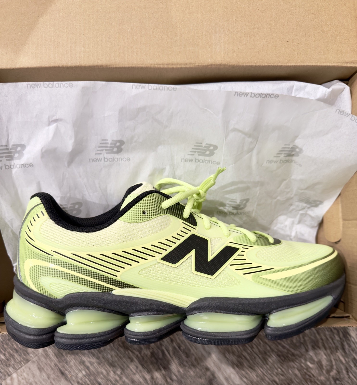 Size 13 New Balance Abzorb 2000 Limelight Dry Lime Green Sneakers Men\'s Shoes Size 13 New Balance Abzorb 2000 Limelight Dry Lime Green Sneakers Men\'s Shoes