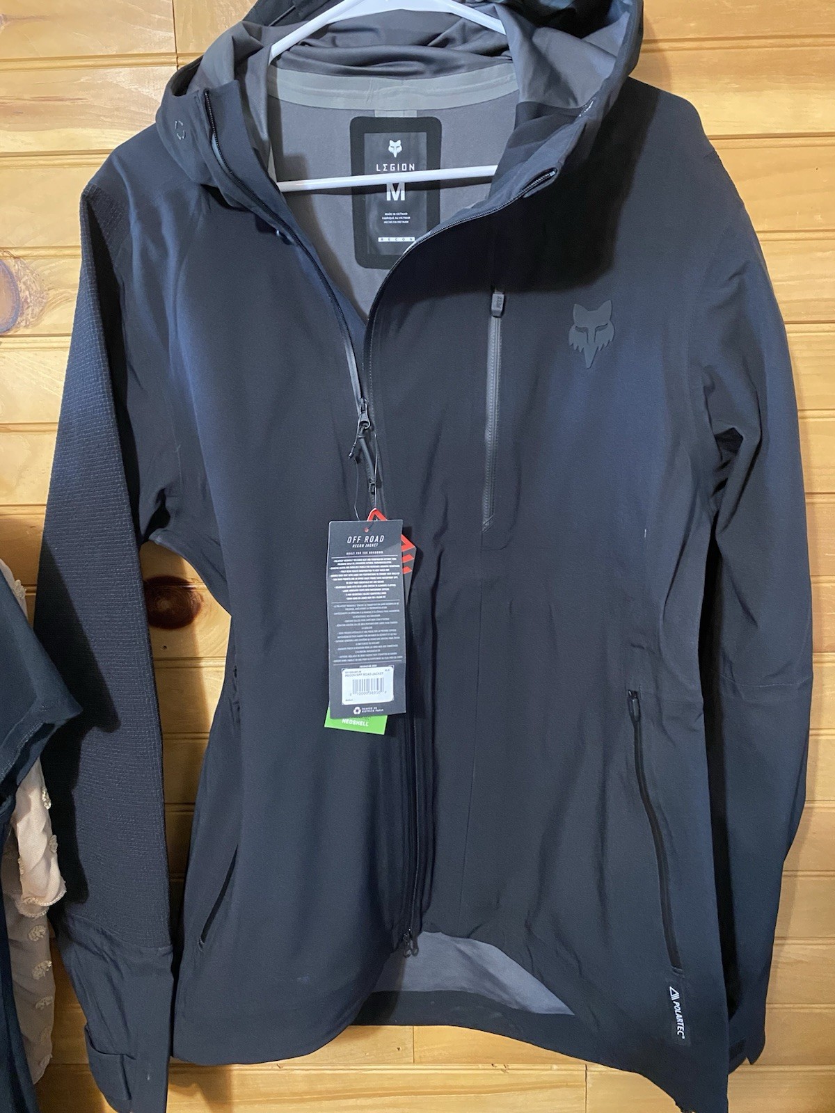 Fox Racing Legion Recon Off Road Jacket Polartec NeoShell Black Medium NWT