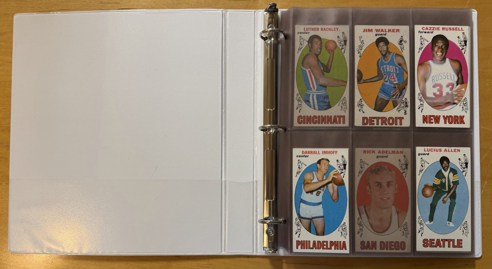 1969-70 Topps Basketball Partial Set #55/99 W/ RC’s & Stars EX+- 1969-70 Topps Basketball Partial Set #55/99 W/ RC’s & Stars EX+-