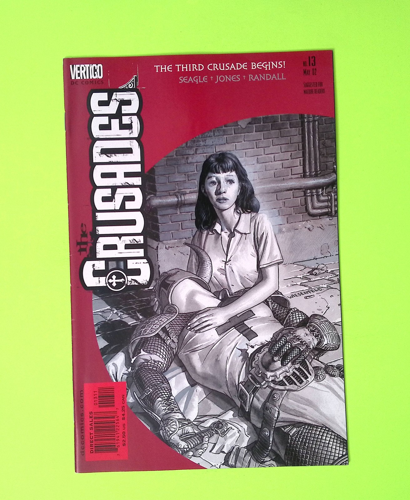 The Crusades #13 2002 Vertigo 8.0 Comic Book Q56-106