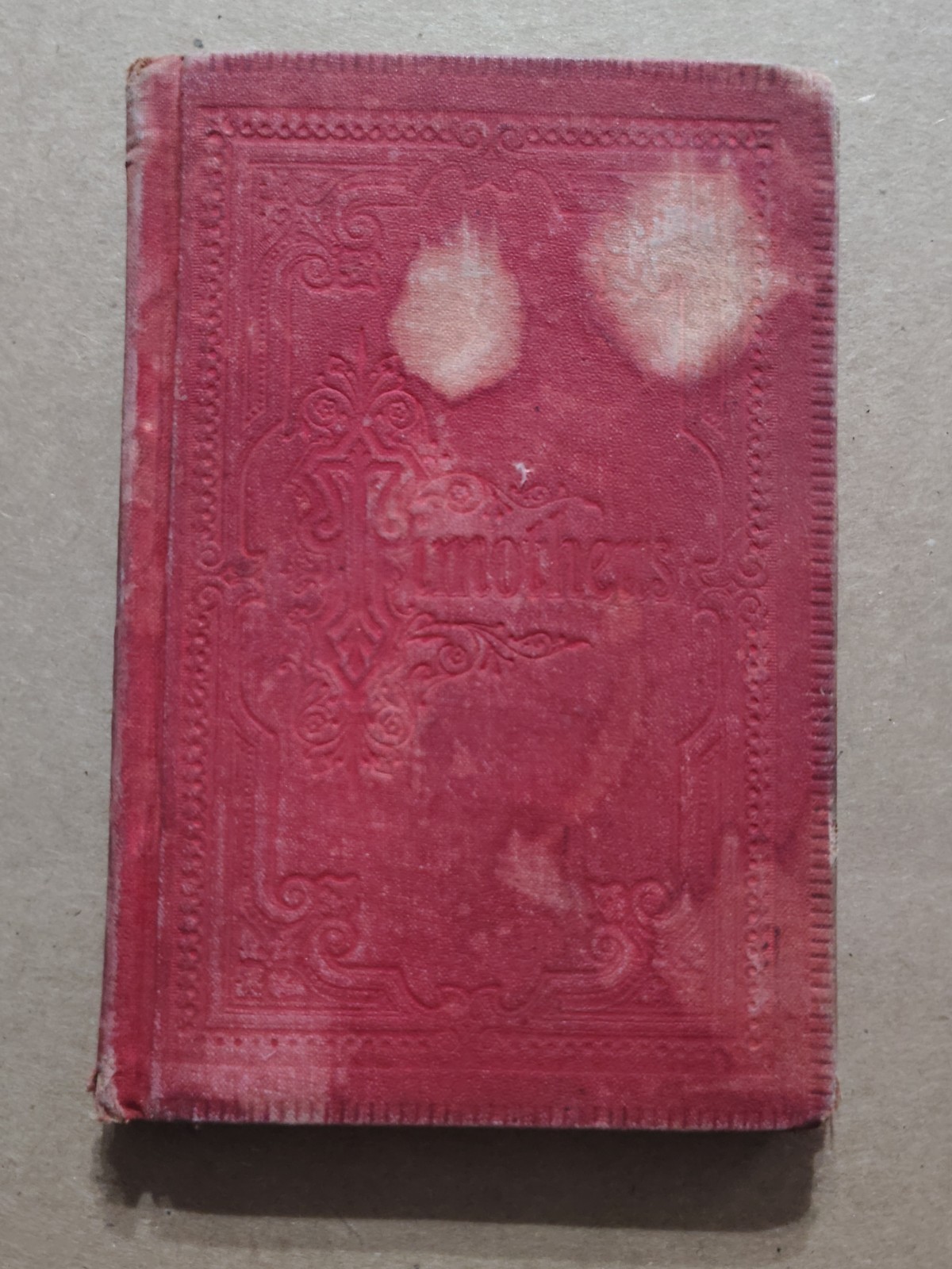 1886 TIMOTHEUS German Lutheran Confirmation Book Missouri Synod Inscribed Rare