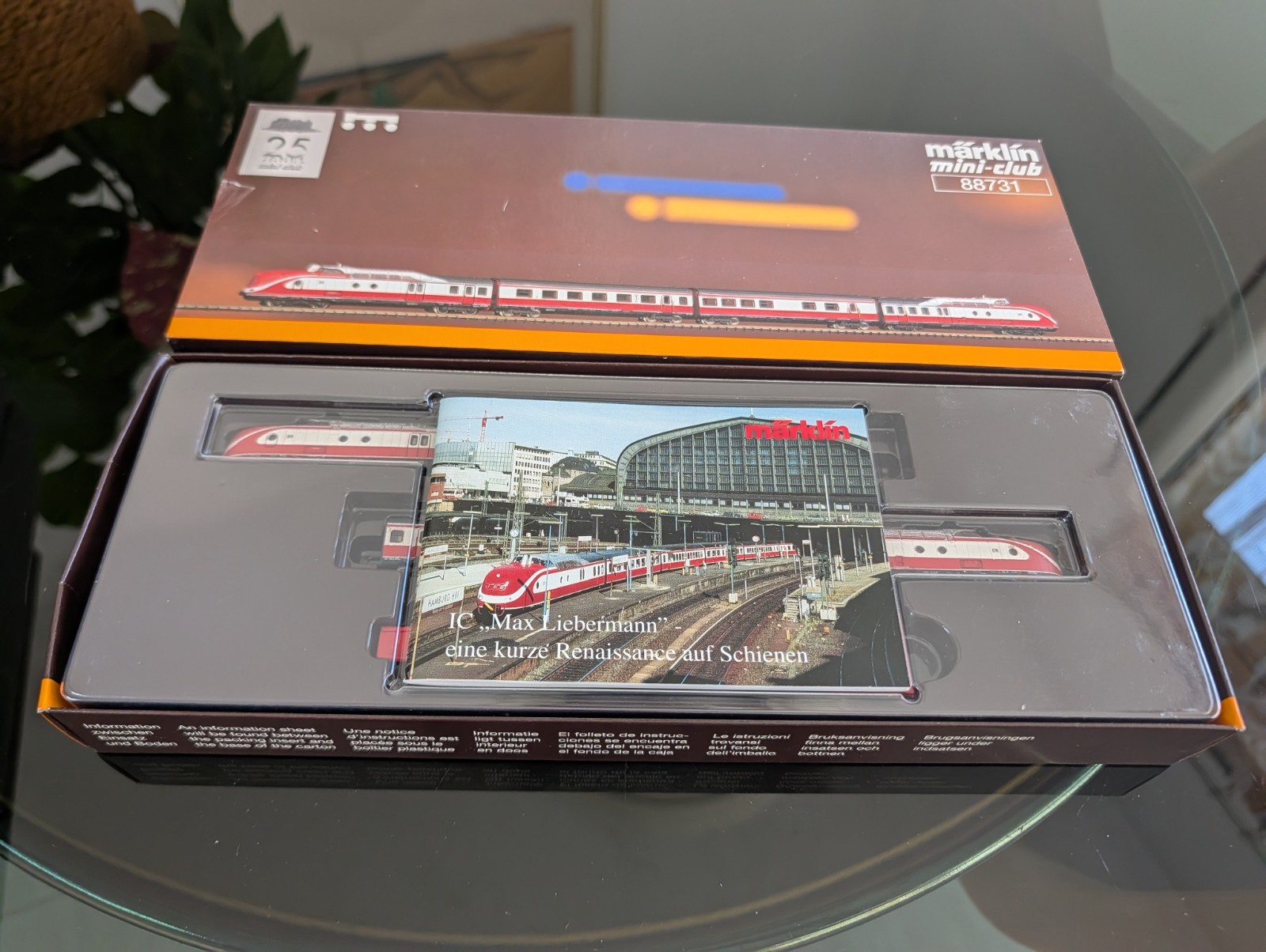 Marklin Z 88731 Max Liebermann TEE Train Set