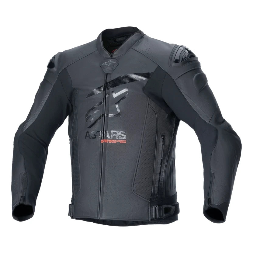 Alpinestars GP Plus R V4 Airflow Leather Motorcycle Racing Jacket Black