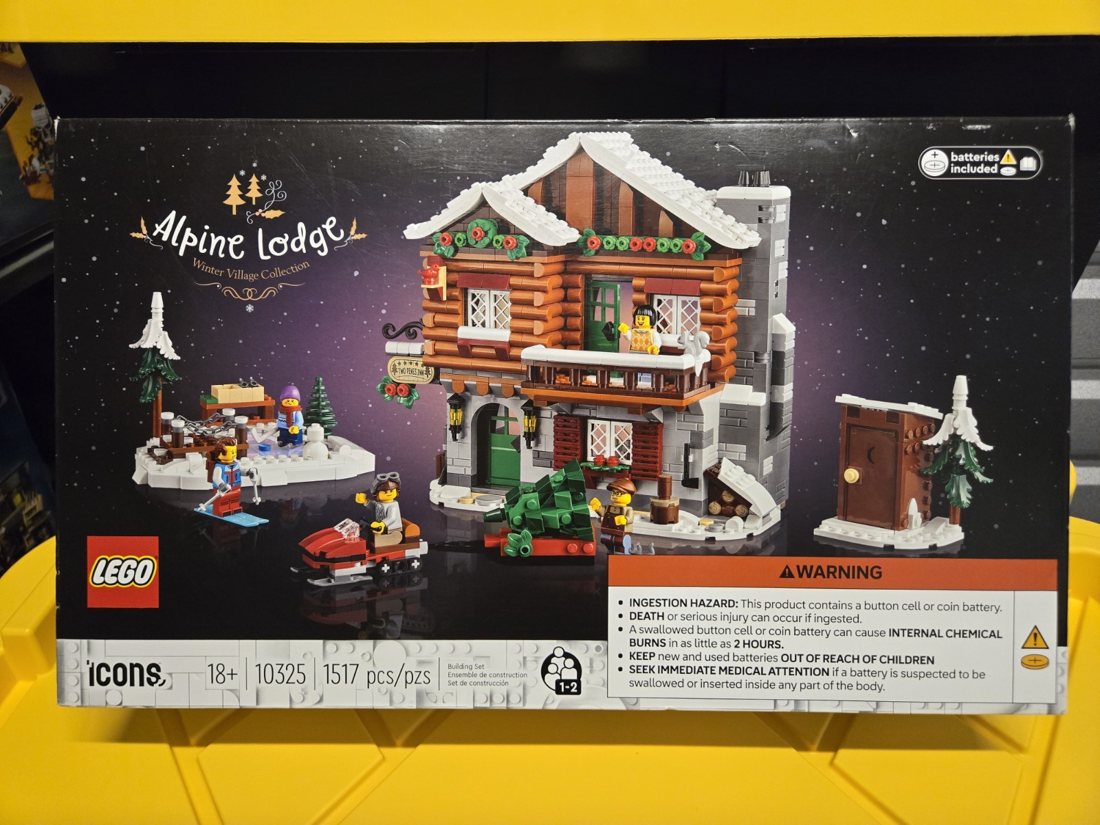 LEGO Icons: Alpine Lodge (10325) New Building Set