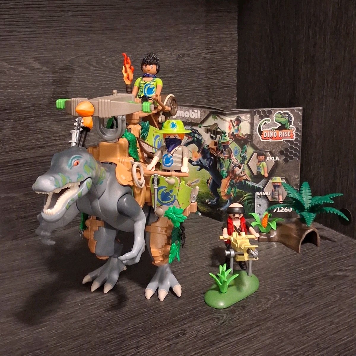 PLAYMOBIL Dinosaur Dino Rise Building Set 71260 86pc Age 5-10 Complete No Box