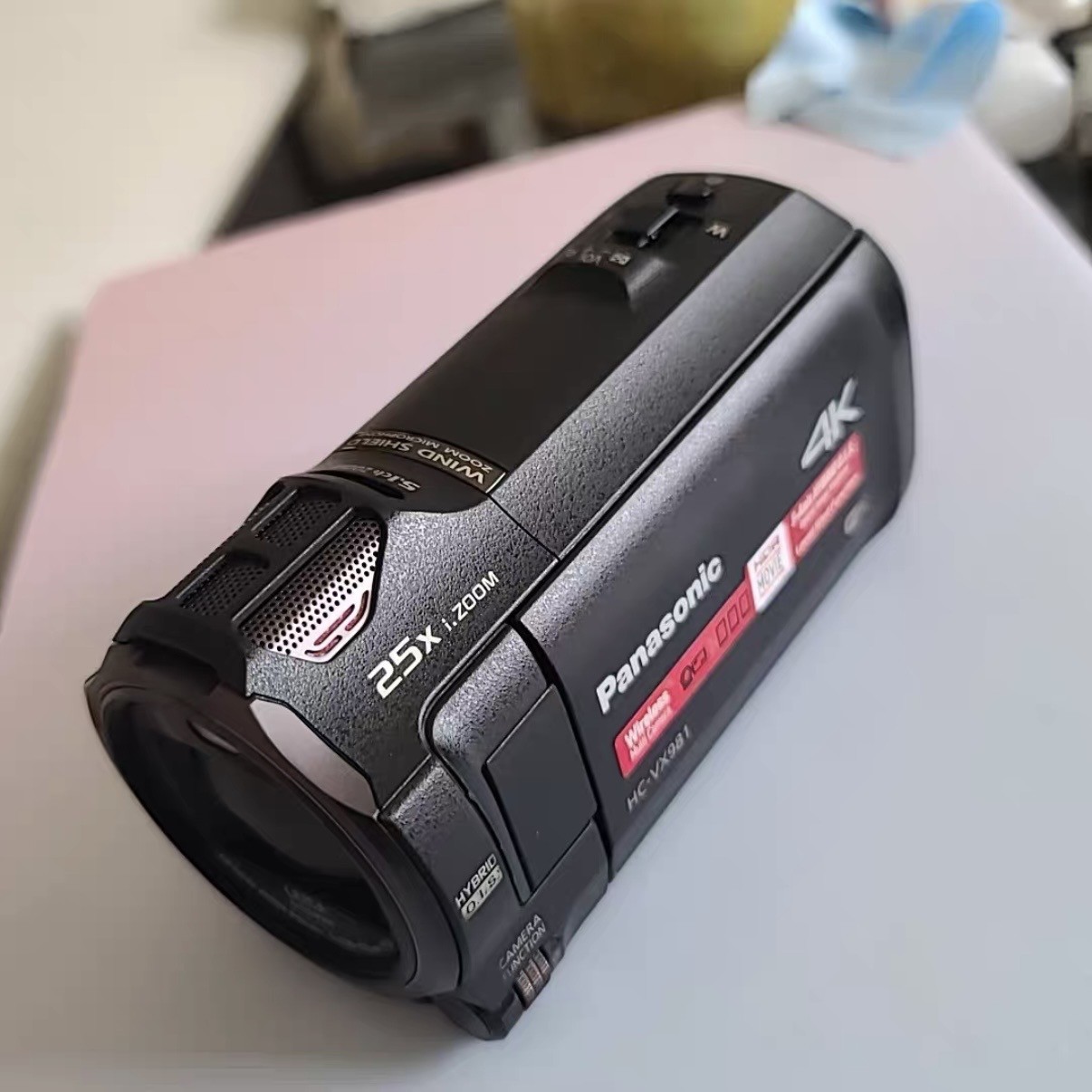 90%new Panasonic HC-VX981/HC‑WXF991 4K Ultra HD Handheld Camcorder 25x iZoom