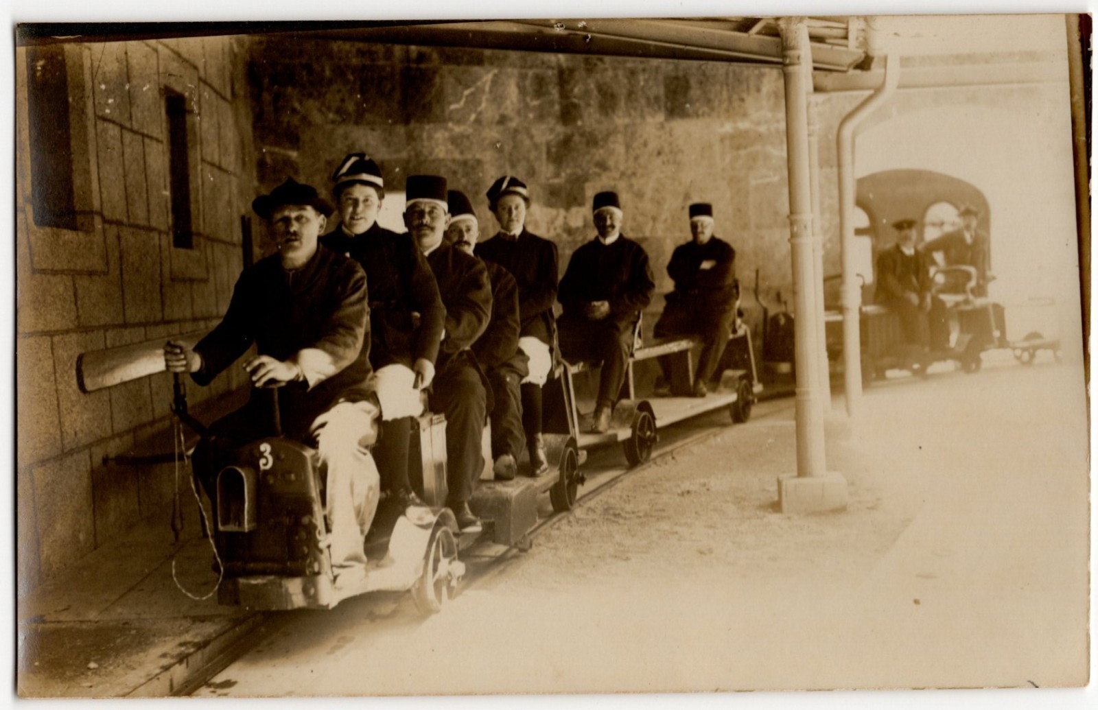 Ca. 1910 Saarbrucken Saar Coal Mining Cable Car System Train Germany Heckel Ca. 1910 Saarbrucken Saar Coal Mining Cable Car System Train Germany Heckel