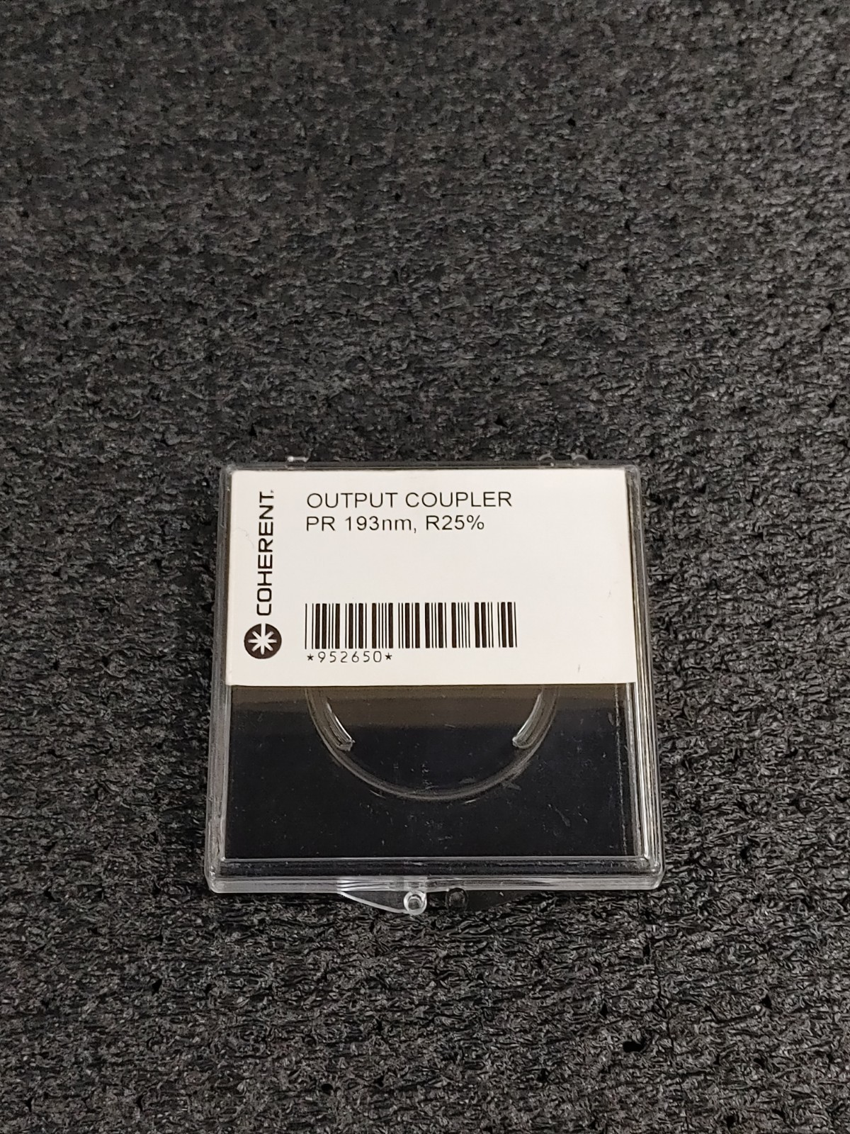COHERENT PR 193nm R25% OUTPUT COUPLER