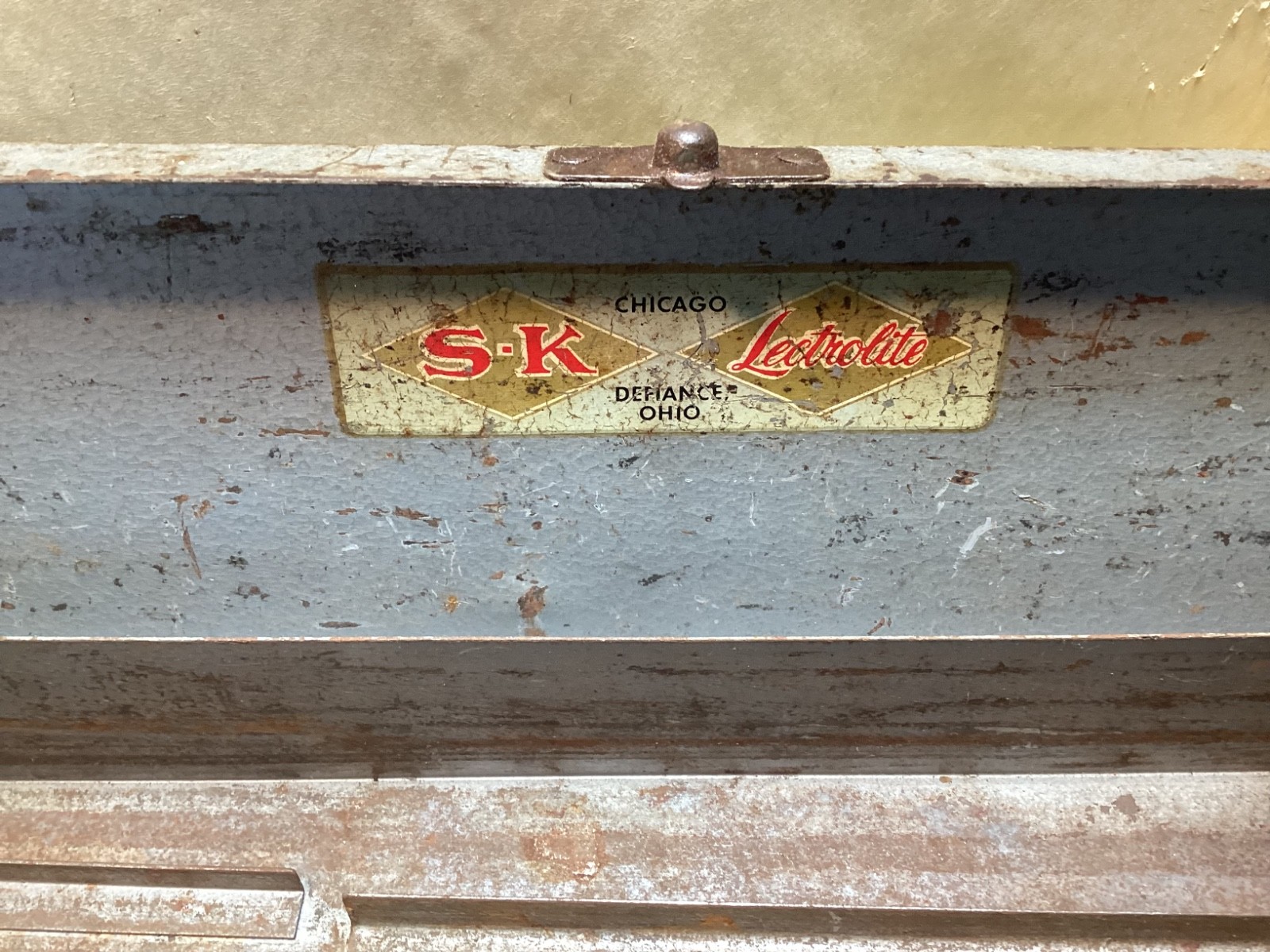 Vintage S-K ratchet set box Vintage S-K ratchet set box
