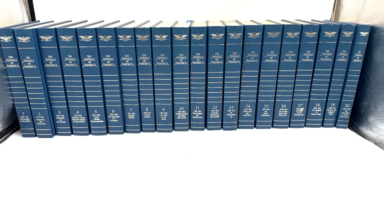 The Annals of America 1976 Complete 20 Volume Set Encyclopedia Britannica HC