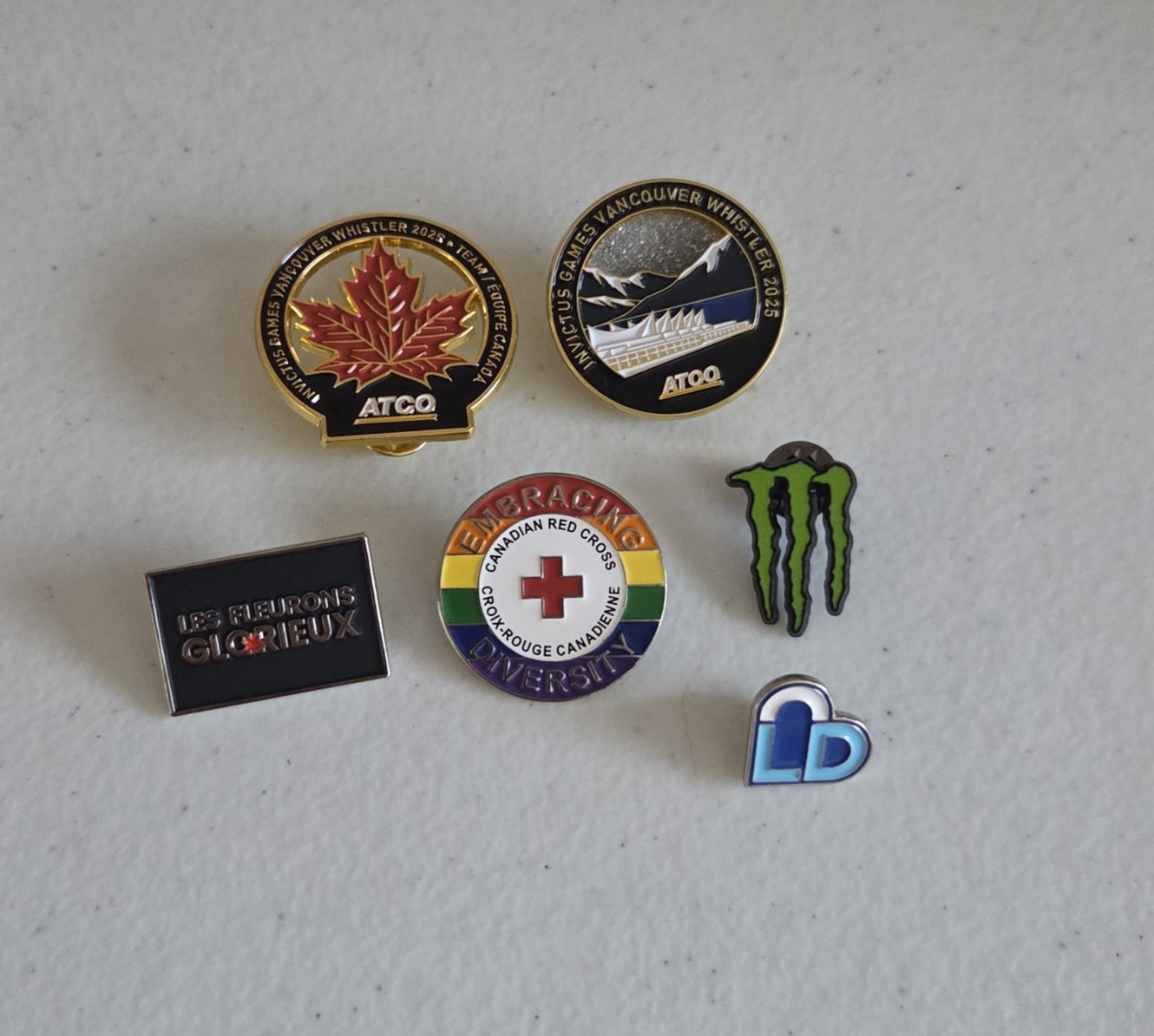 2025 Invictus Games Vancouver Whistler Pin BUNDLE