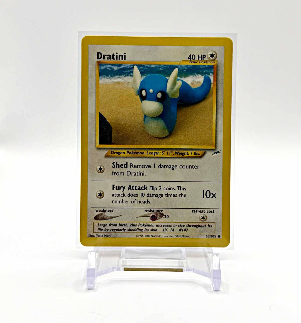 Dratini 63/105 - Pokemon Neo Destiny (Yuka Mori) Regular Dratini 63/105 - Pokemon Neo Destiny (Yuka Mori) Regular