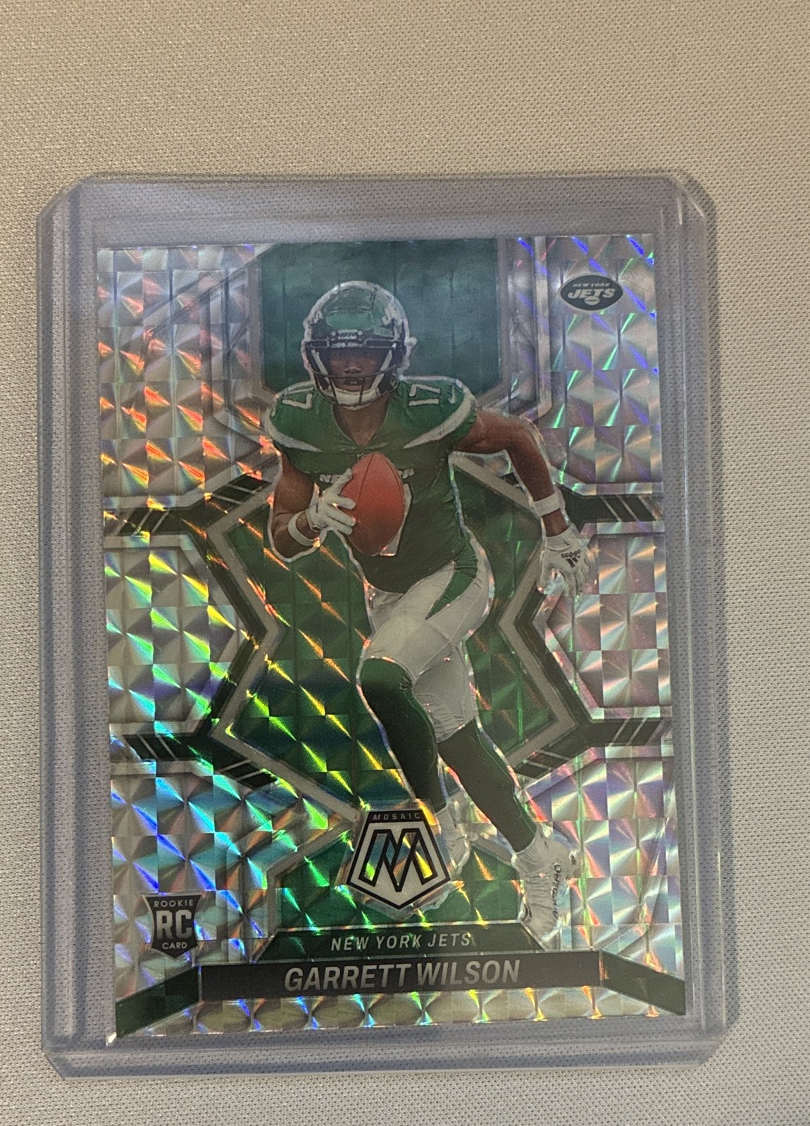 2022 Panini Mosaic - Rookies Garrett Wilson #311 Mosaic Prizm (RC)