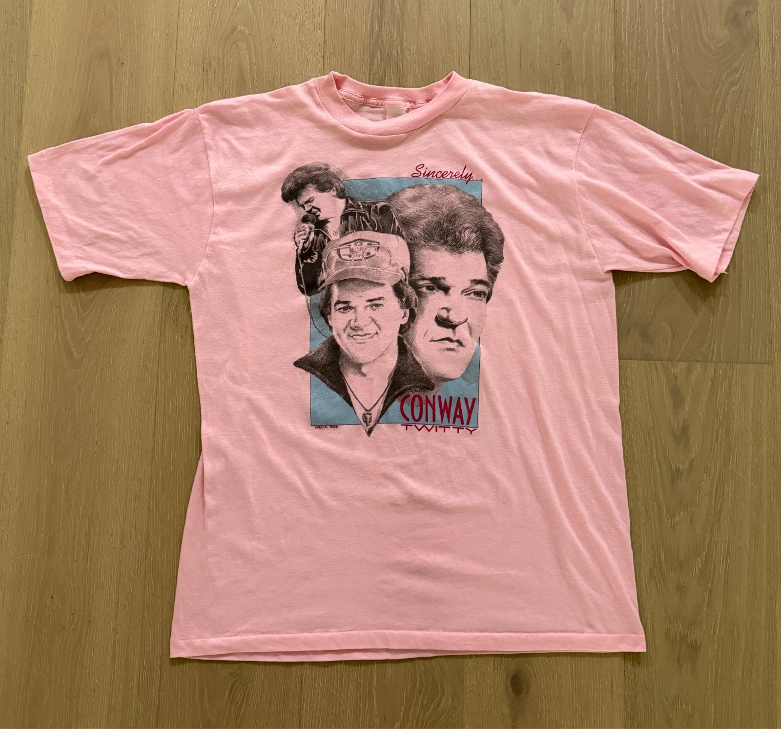 **VINTAGE** Sincerely Conway Twitty Graphic Portrait - RARE