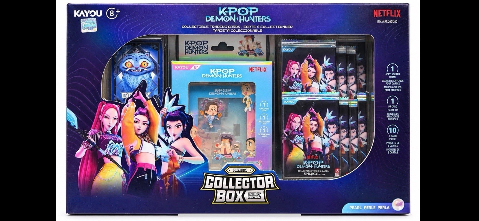 KAYOU KPop Demon Hunters Netflix Collector Box Energy Edition New Release KAYOU KPop Demon Hunters Netflix Collector Box Energy Edition New Release