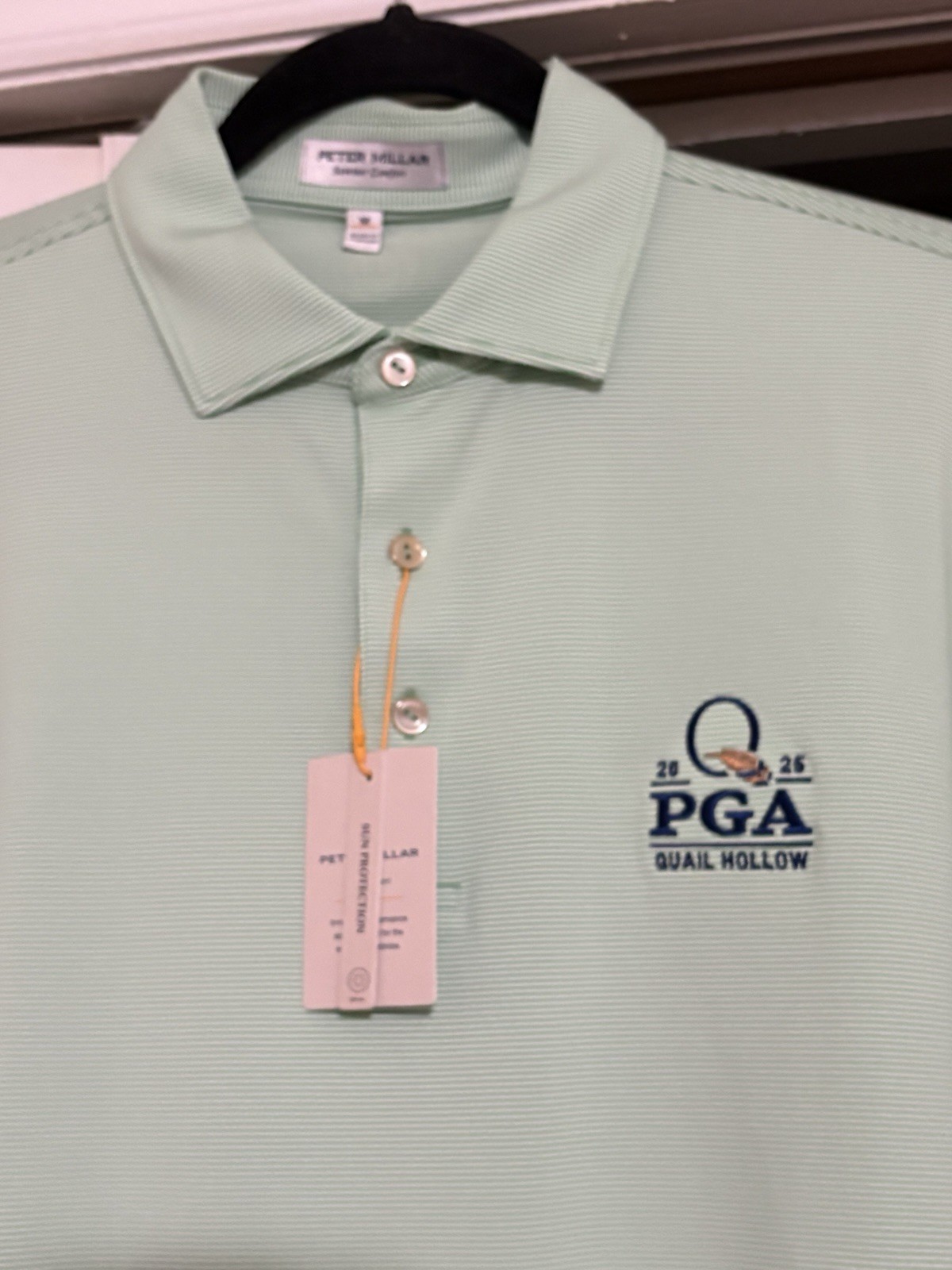Men’s Peter Millar 2025 PGA Championship Quail Hollow Summer Comfort Polo