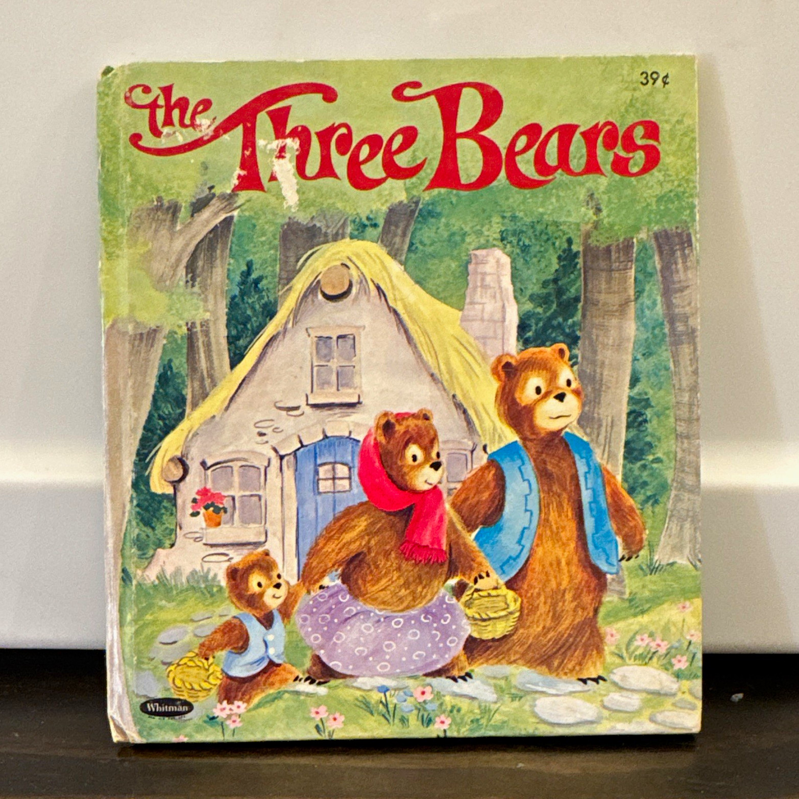 Whitman The Three Bears PB Paperback 1961 Illustrated Picture Book Vintage