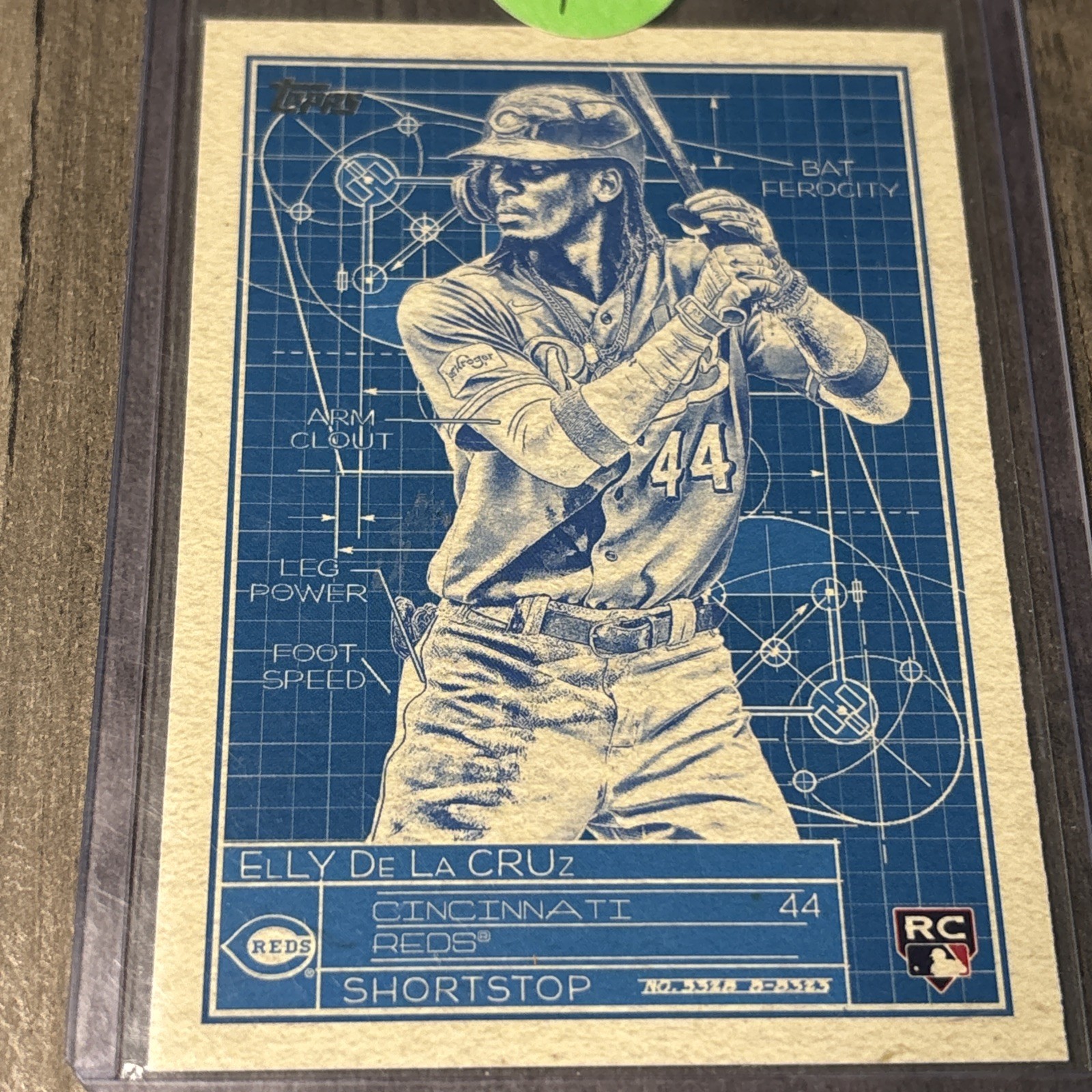2024 Topps Series 1 - Superstar Blueprint Elly De La Cruz #SB-15 (RC)