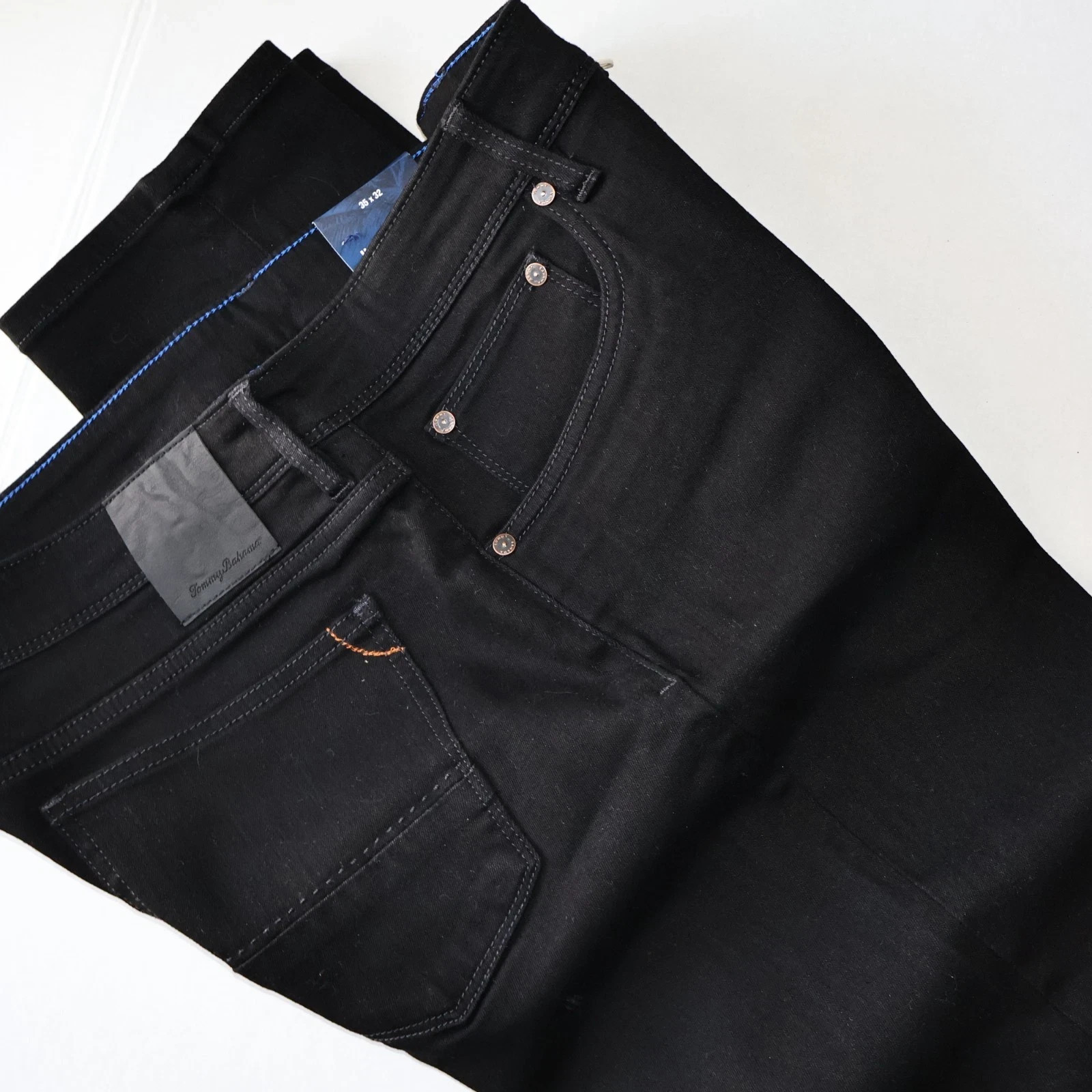 Tommy Bahama Indigo Palms Jeans Mens 36x32 Black Wash ST124504