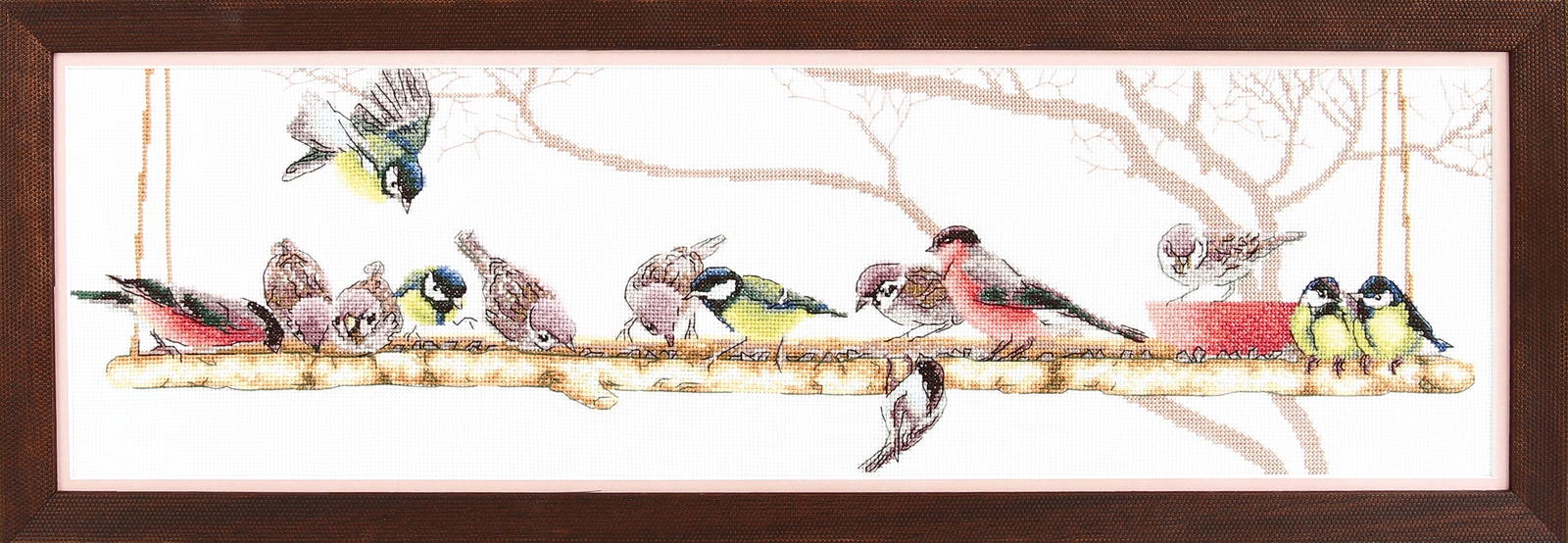 Charivna Mit Cross-stitch kit M-312C Festival of birds Charivna Mit Cross-stitch kit M-312C Festival of birds