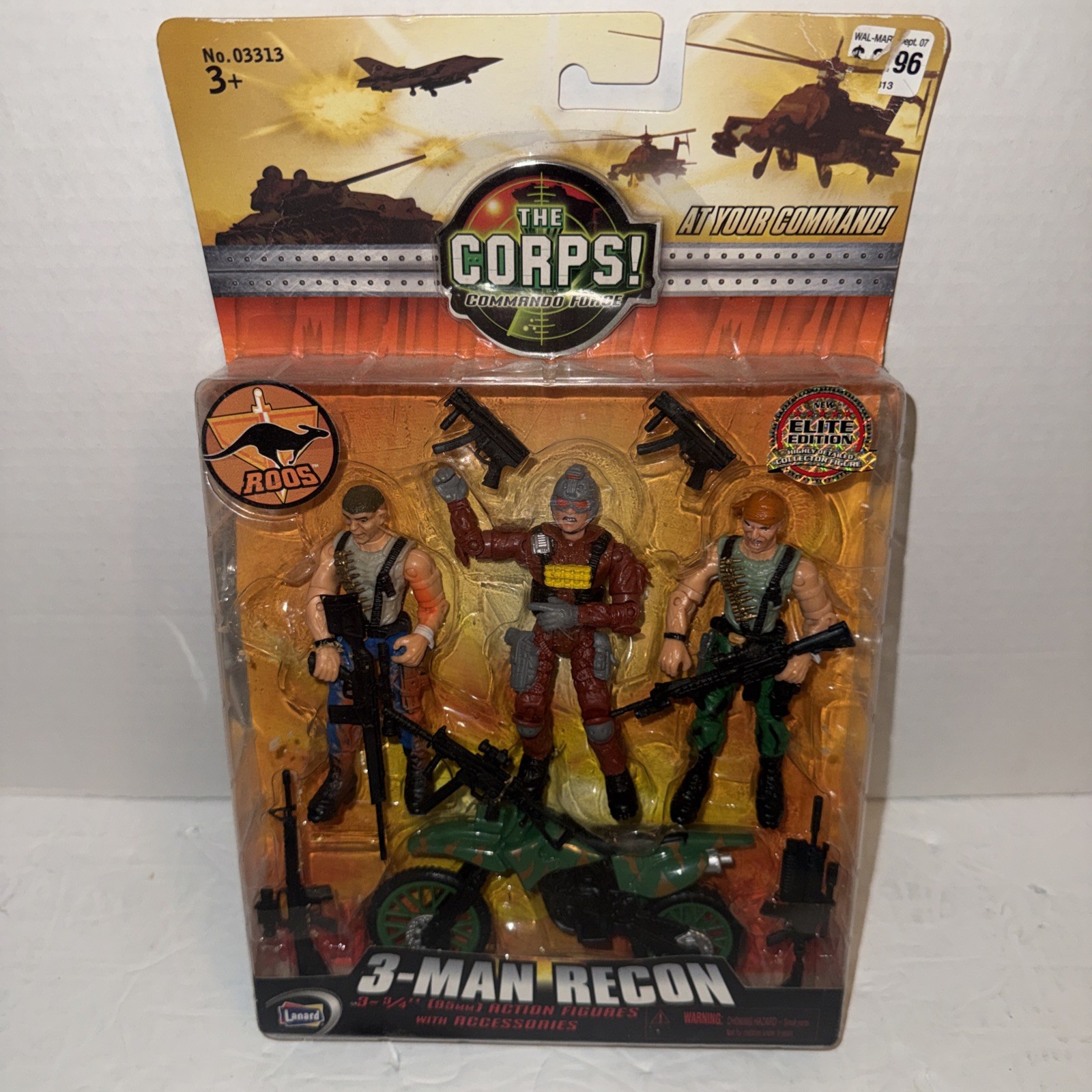 Lanard The Corps MAX POWER SETS No. 3313 SEALED IN BOX action figures, 11 Piece Lanard The Corps MAX POWER SETS No. 3313 SEALED IN BOX action figures, 11 Piece