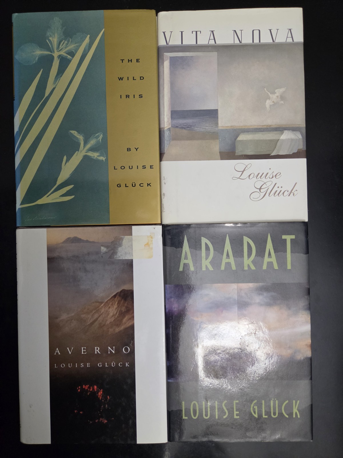 Wild Iris by Louise Gluck (1992, Hardcover), Ararat, Averno, Vita Nova Wild Iris by Louise Gluck (1992, Hardcover), Ararat, Averno, Vita Nova