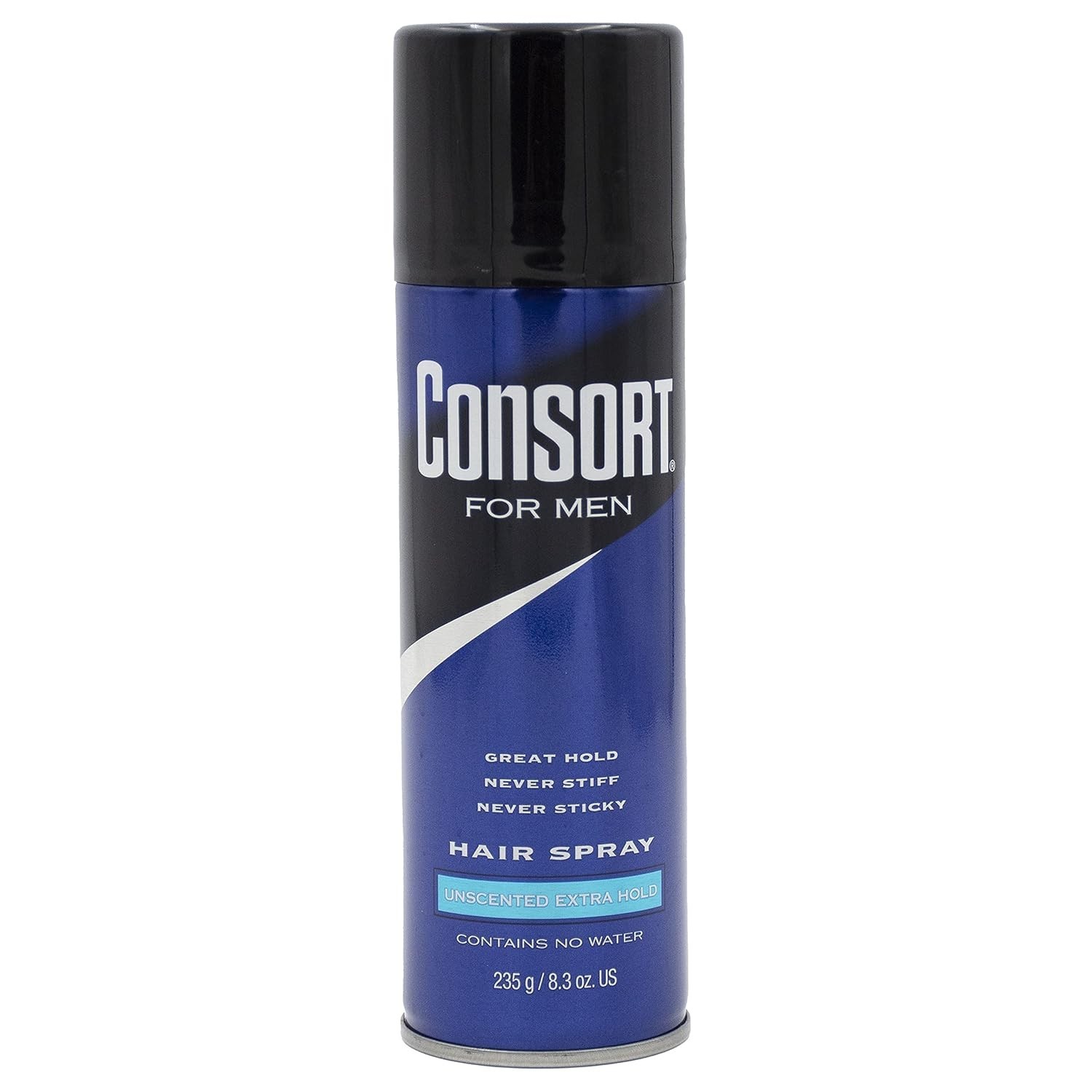 6 PACK Consort for Men Hair Spray - 8.3 oz (235 g) - Unscented Extra Hold 6 PACK Consort for Men Hair Spray - 8.3 oz (235 g) - Unscented Extra Hold