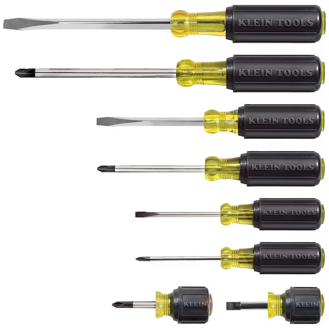Klein Tools Screwdriver Set, Multi-Application, 8-Piece Klein Tools Screwdriver Set, Multi-Application, 8-Piece