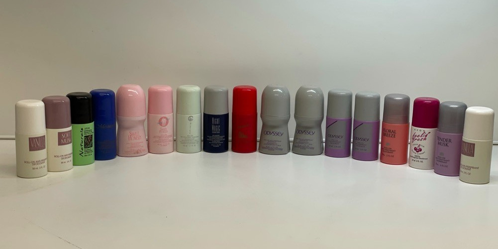 Avon Assorted Roll-ons Deodorants 12 varieties (LOT of 17) Rare VTG Discontinued
