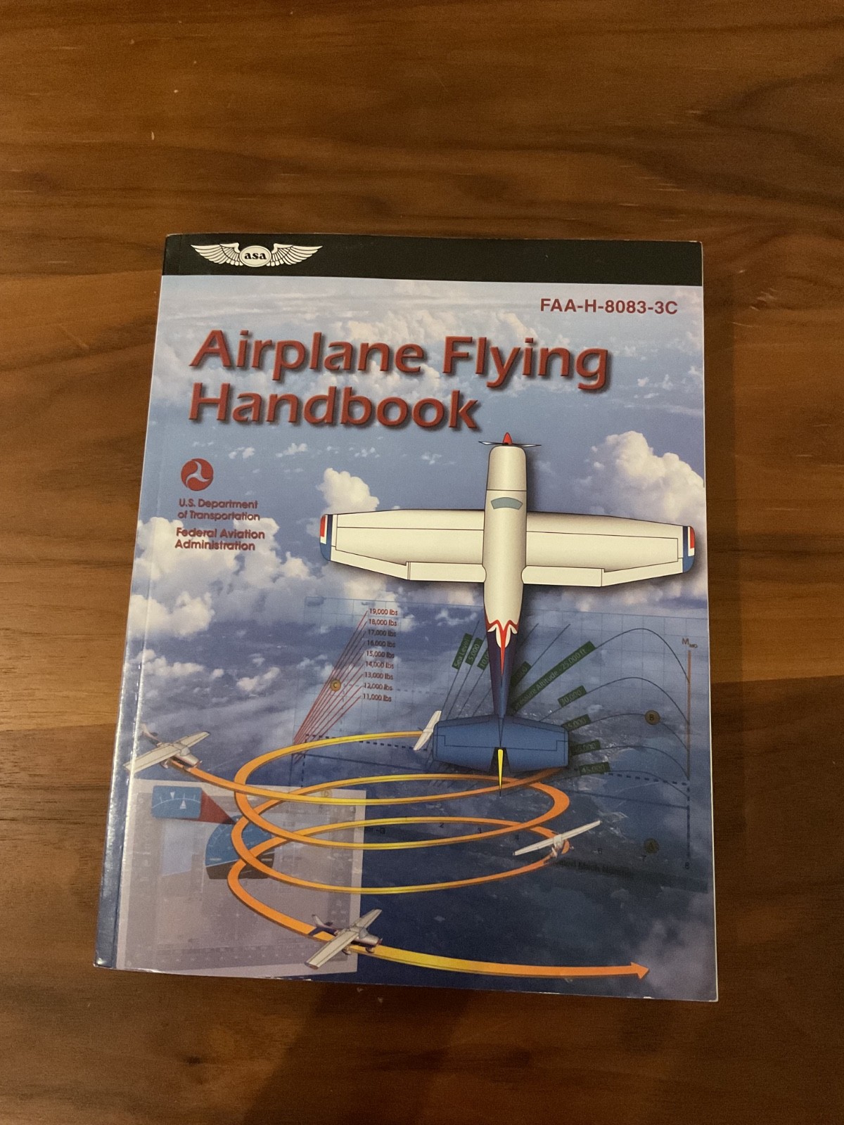 AIRPLANE FLYING HANDBOOK: aviation textbook, new condition AIRPLANE FLYING HANDBOOK: aviation textbook, new condition