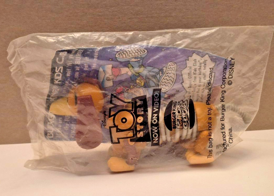 Burger King Toy Story slink  Kids\' Club Toys 1995 New/Sealed