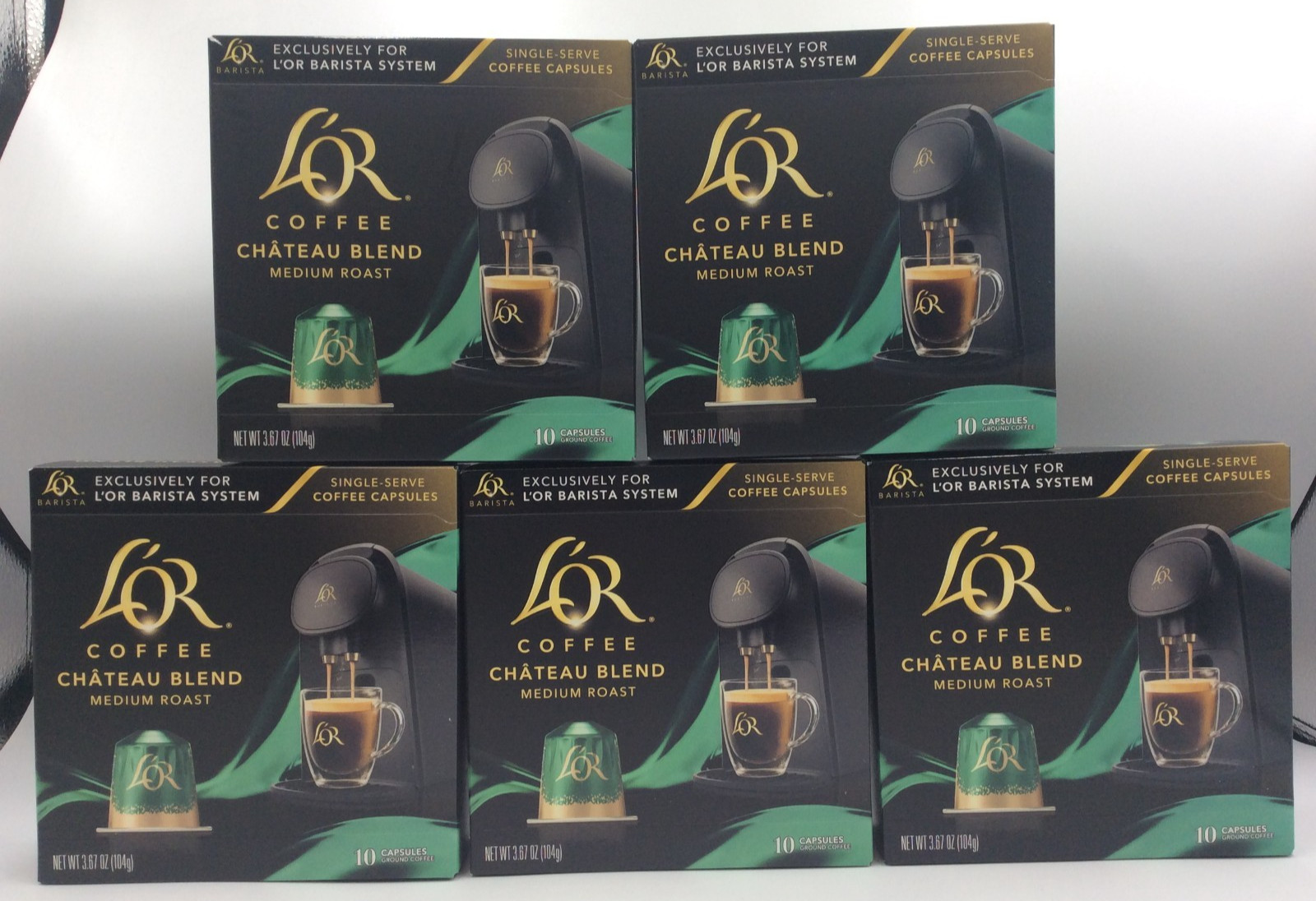 L\'OR Coffee Pods Chateau Medium Roast Blend, Single-Serve, 50 Pods ☕06/30/2027☕