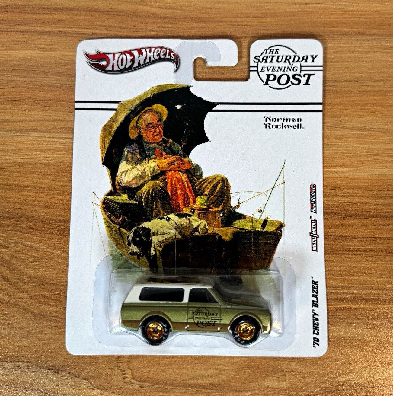 2012 Hot Wheels The Saturday Evening Post \'70 Chevy Blazer Norman Rockwell 2012 Hot Wheels The Saturday Evening Post \'70 Chevy Blazer Norman Rockwell