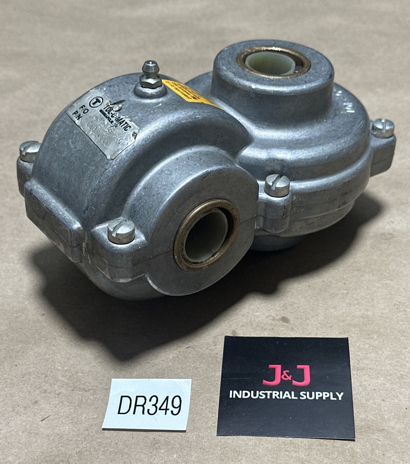 NEW- TOL-O-MATIC 02190000 FLOAT A SHAFT GEARBOX 1:1 Ratio, 1”x1” Bore + WARRANTY