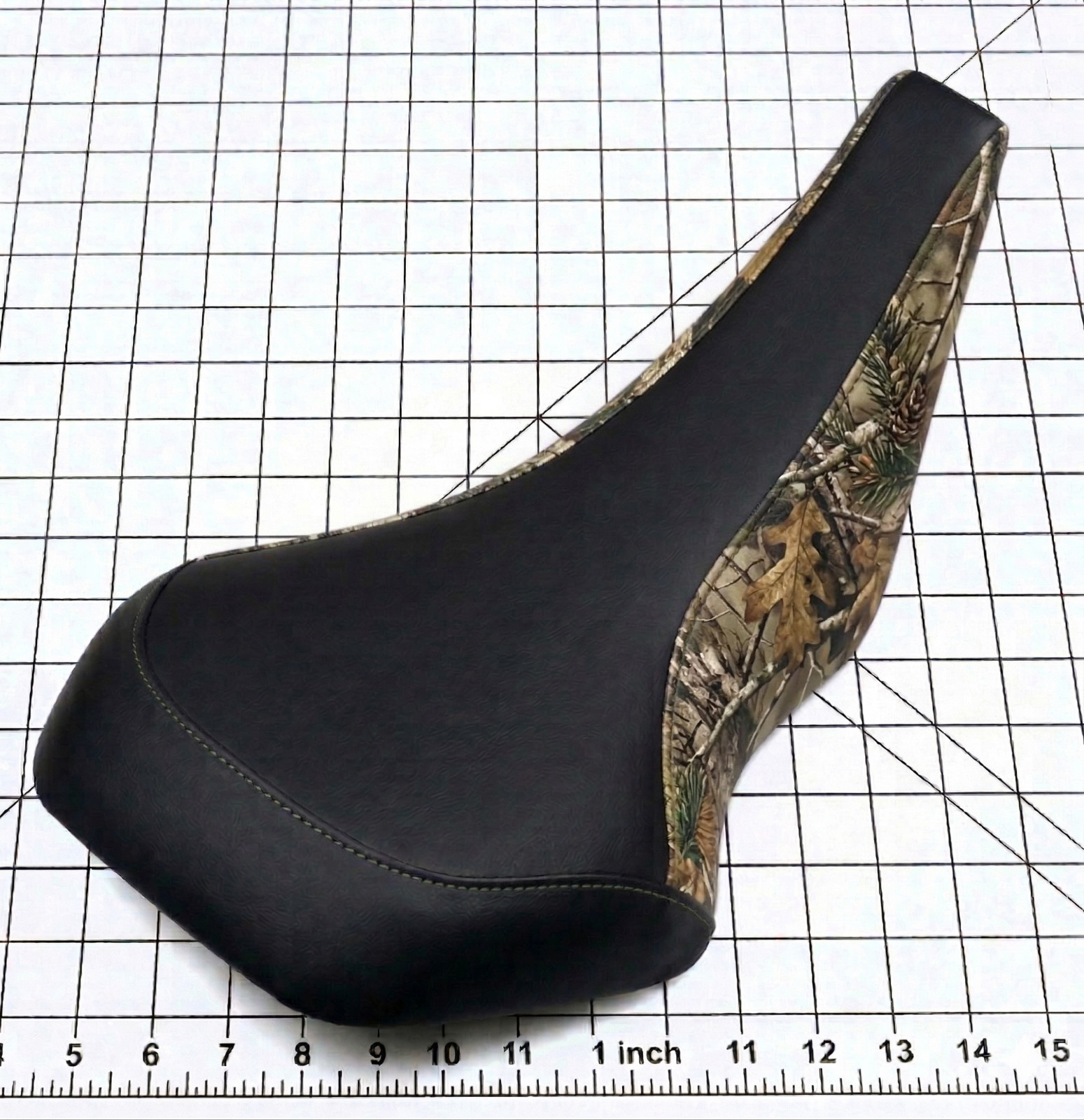Kawasaki KFX 400 Seat Cover 2003 To 2006 Models Camo Black Vinyl Seat Cover
