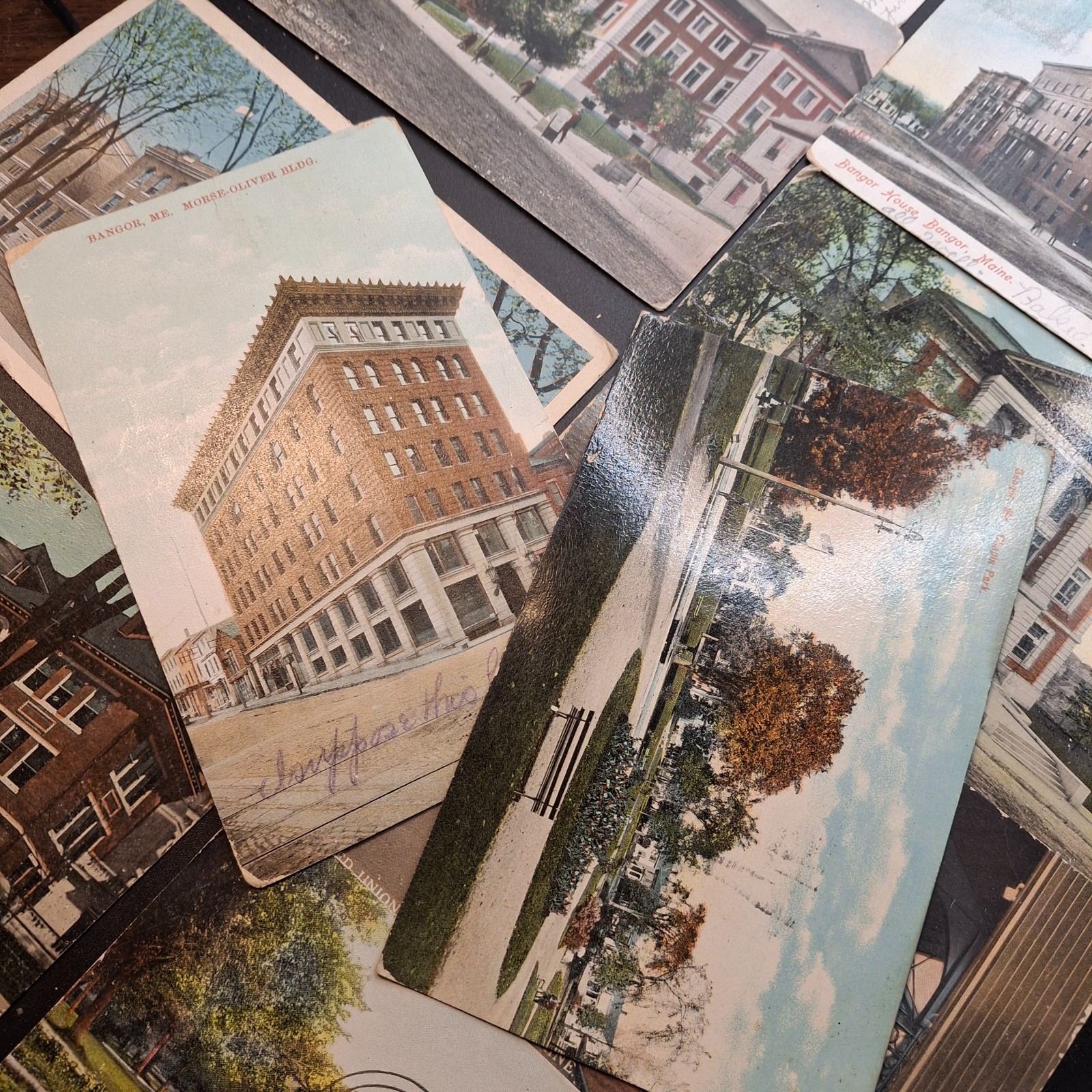 Bangor Maine Postcards 27 Cards Early 1900s ME History Bangor Maine Postcards 27 Cards Early 1900s ME History