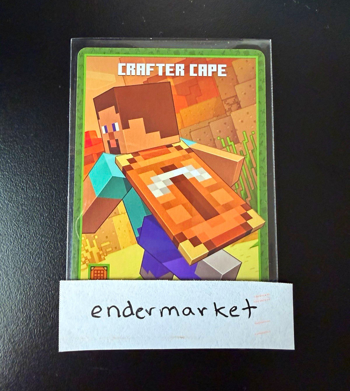 Minecraft Crafter Cape | Code Card |TwitchCon Europe 2026 | Java & Bedrock Minecraft Crafter Cape | Code Card |TwitchCon Europe 2026 | Java & Bedrock