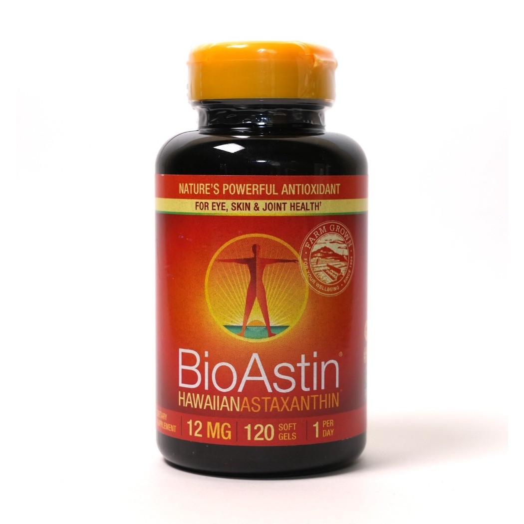 Pure Natural Hawaiian Astaxanthin 12 mg., 120 Gel Caps - Provide health support